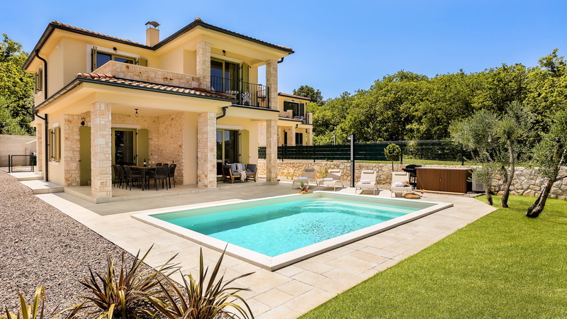 Villa Isla Blue 2 heated pool&welness Krk