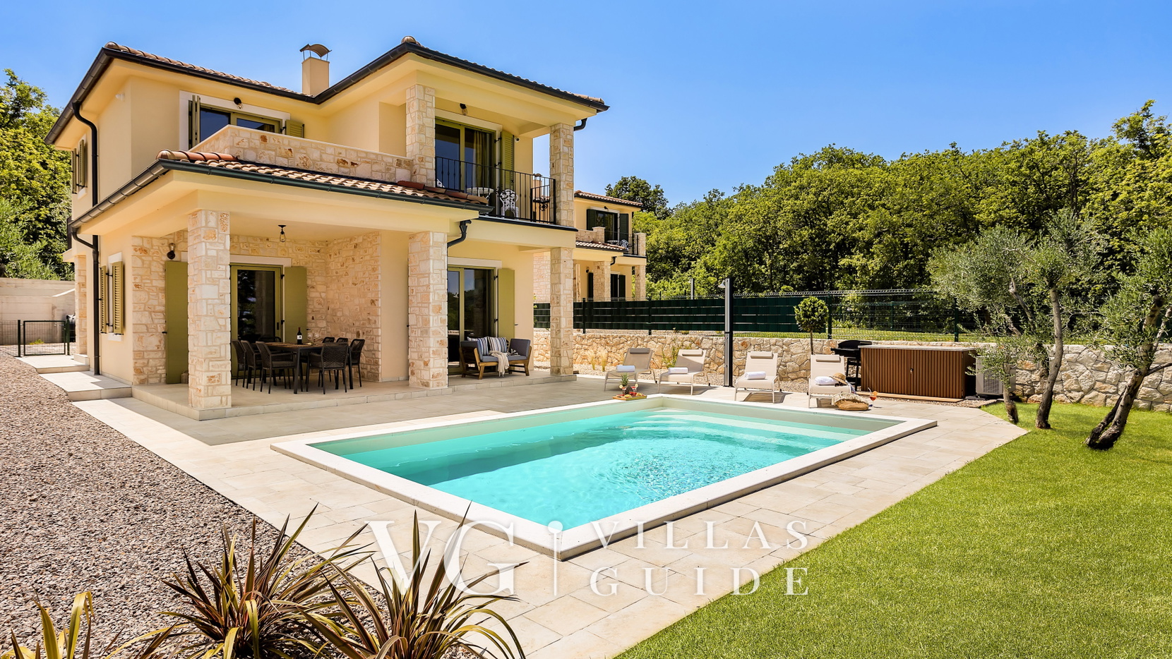 Villa Isla Blue 2 heated pool&welness Krk