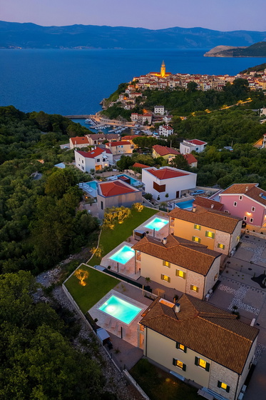 Villa Isla Blue 3 heated pool&welness Krk