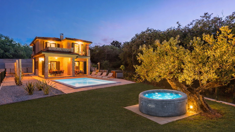 Villa Isla Blue 3 heated pool&welness Krk