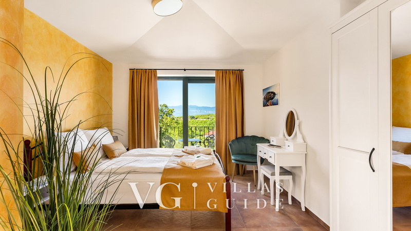 Villa Isla Blue 3 heated pool&welness Krk Spavaća soba