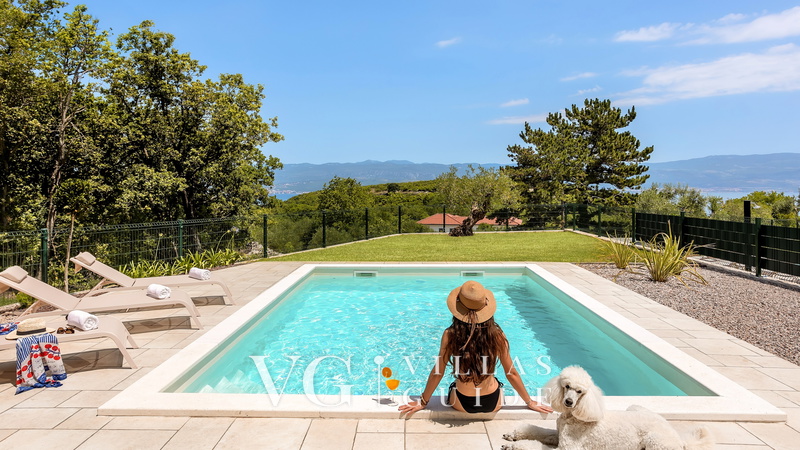 Villa Isla Blue 3 heated pool&welness Krk