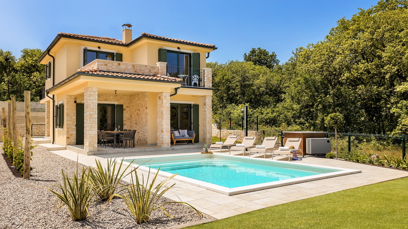 Villa Isla Blue 3 heated pool&welness Krk