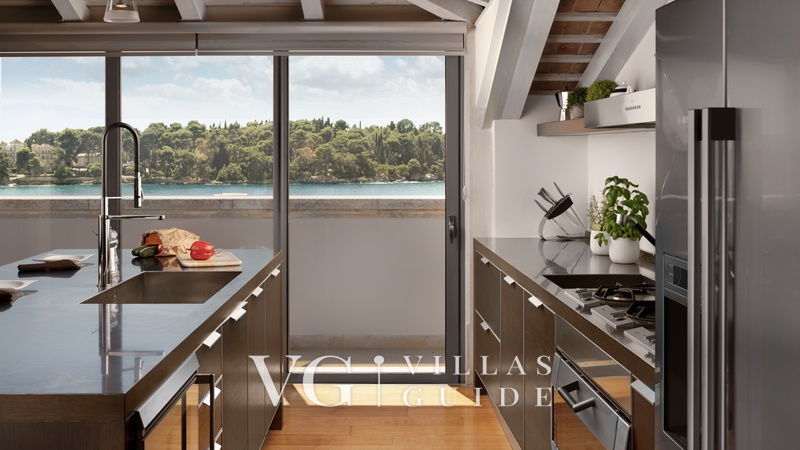 Villa Malipiero Residence Küche