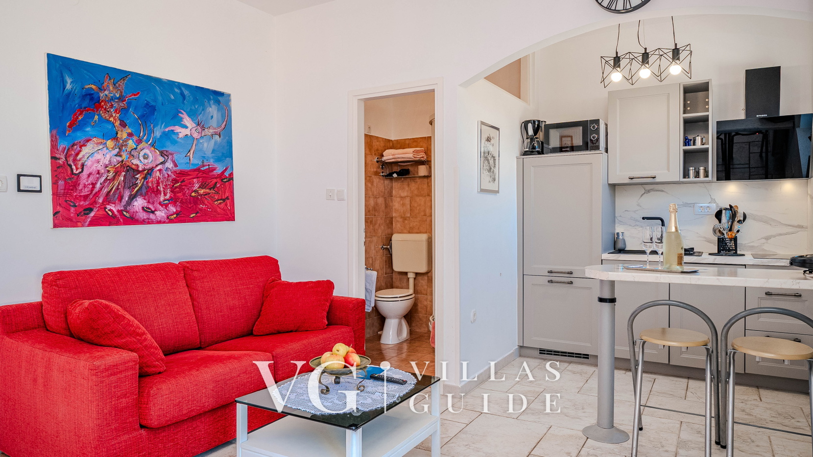 RS apartment 2 Rab Dnevni boravak