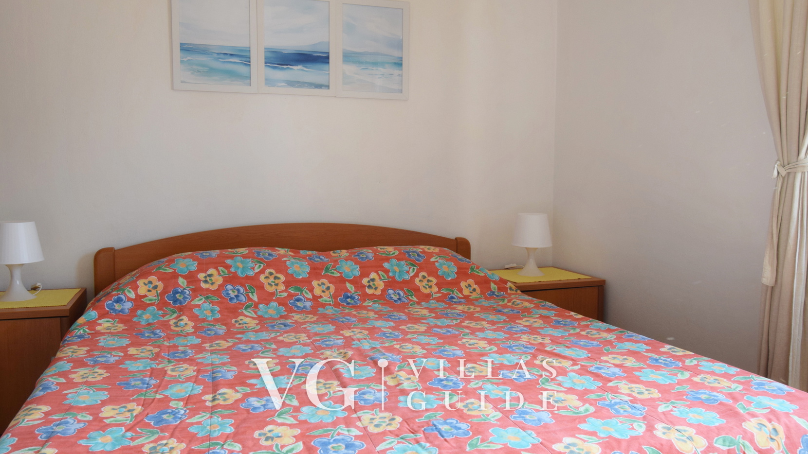 Studio apartment at the Beach Spavaća soba