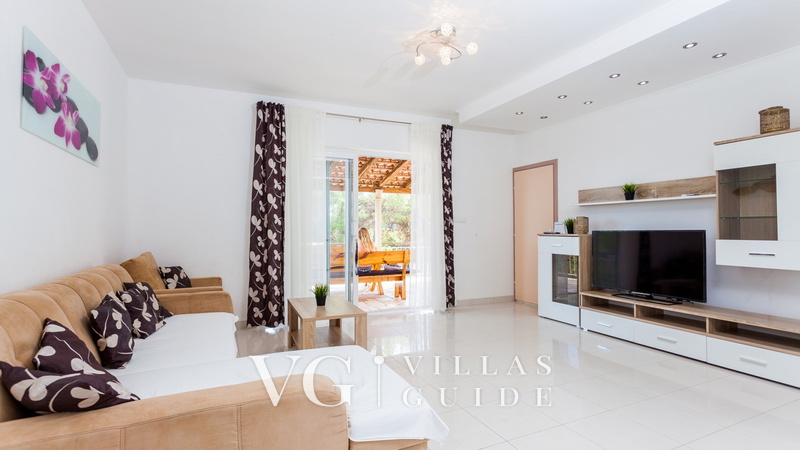 House Bolero with pool Dnevni boravak