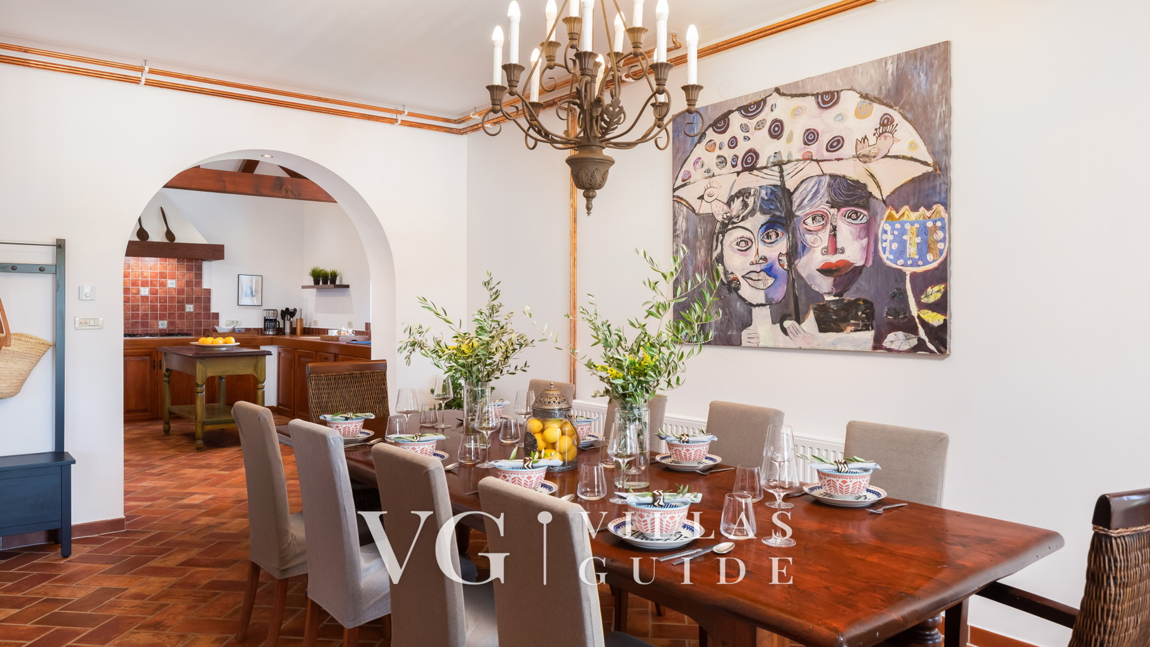 Villa Primavera pool&pet friendly Grožnjan Küche