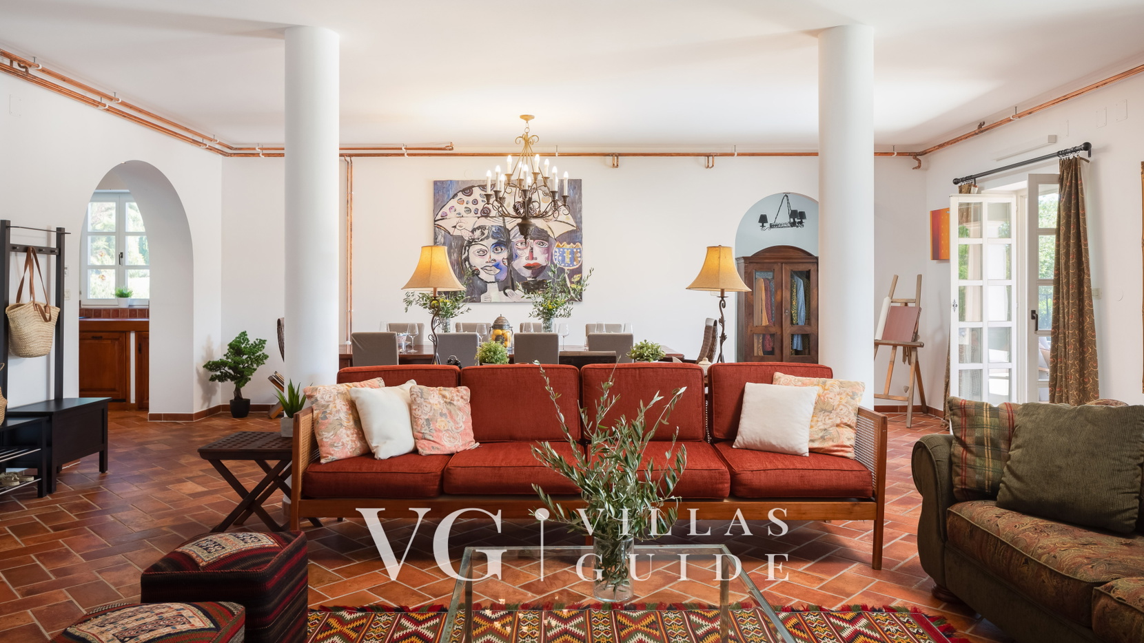 Villa Primavera pool&pet friendly Grožnjan Wohnzimmer