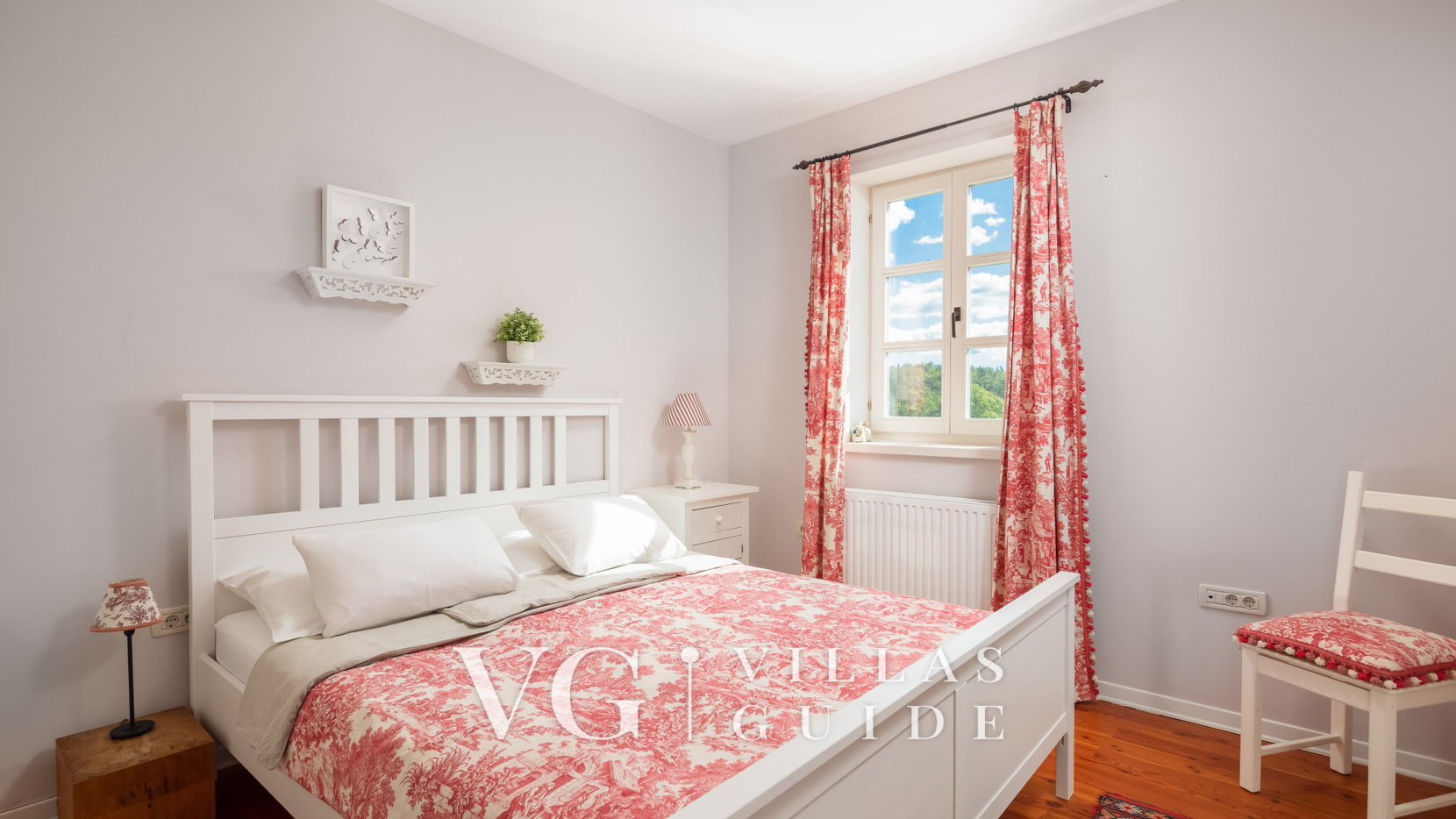 Villa Primavera pool&pet friendly Grožnjan Schlafzimmer