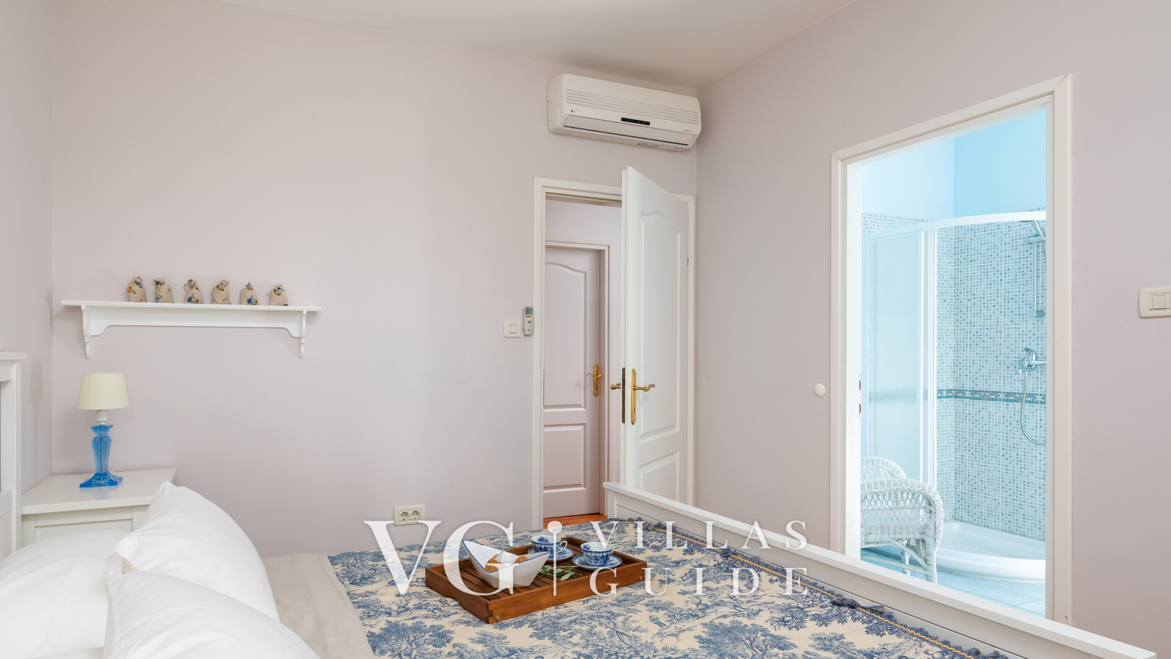 Villa Primavera pool&pet friendly Grožnjan Schlafzimmer