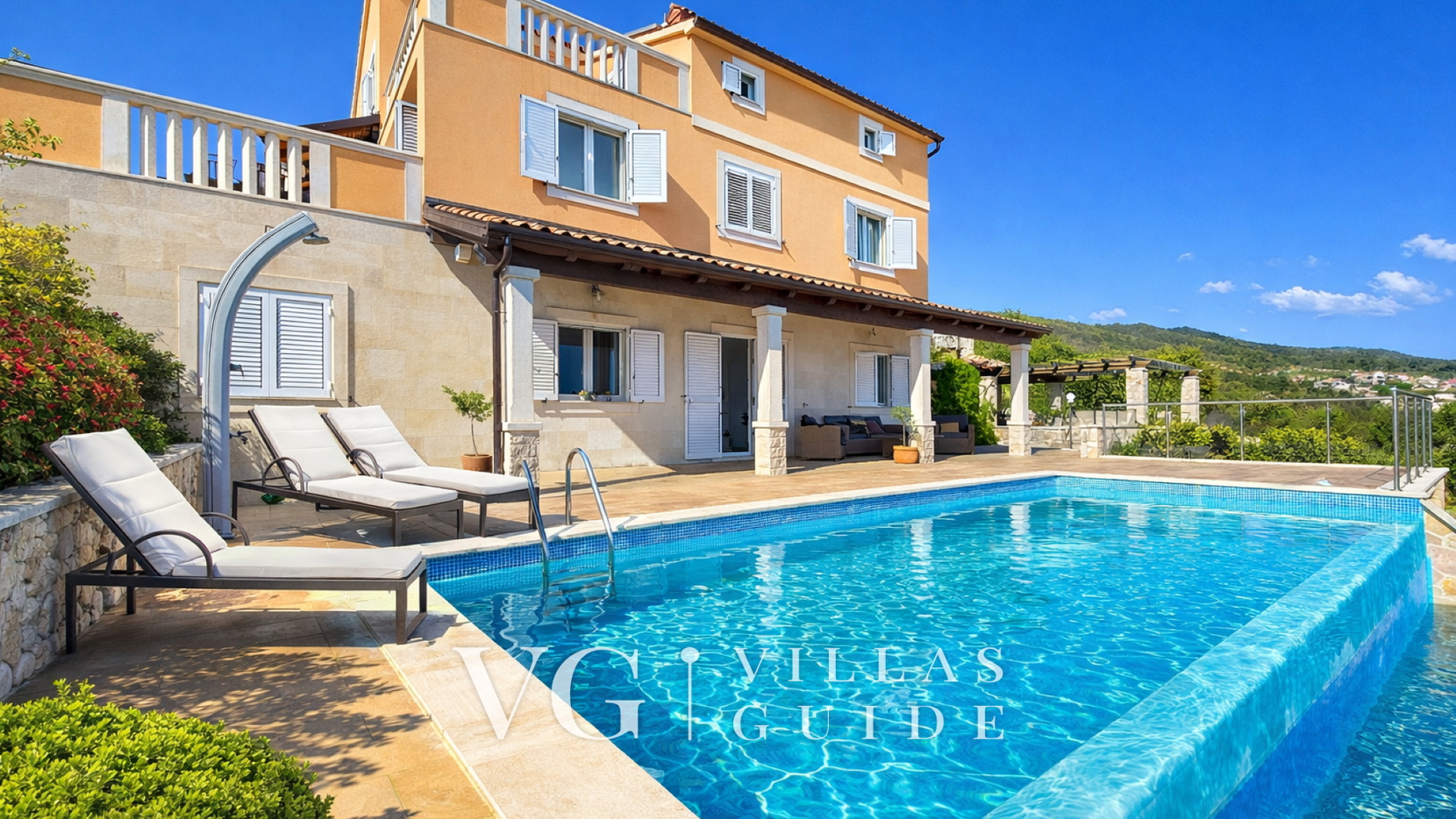 Villa Lusia pool&sauna Opatija Bazen