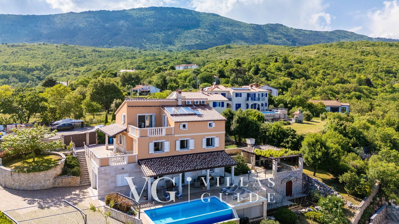 Villa Lusia pool&sauna Opatija Dvorište i vanjski dio objekta