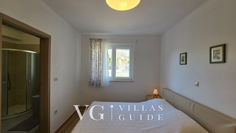 Villa Lusia pool&sauna Opatija Camera da letto