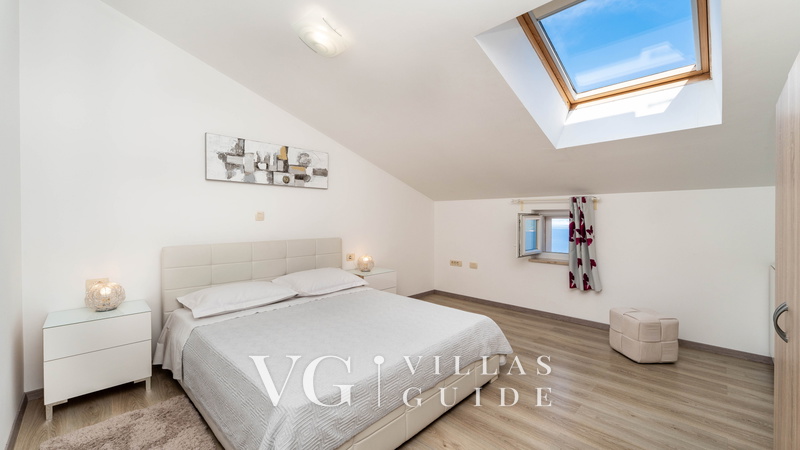 Villa Lusia pool&sauna Opatija Spavaća soba
