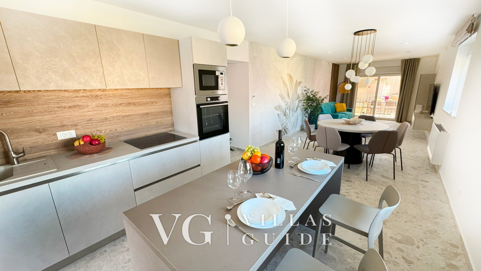 Villa Nina - apartment Sea view 31 Kuhinja