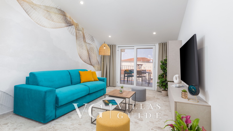 Villa Nina - apartment Sea view 33 Dnevni boravak