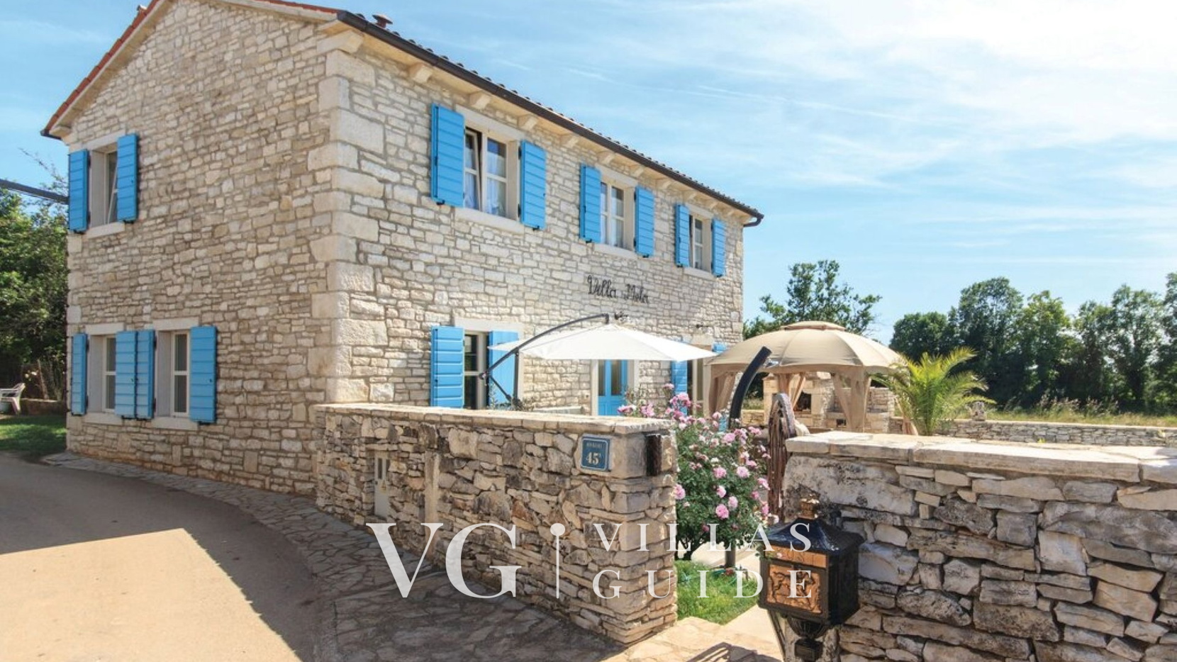 Villa Mela Dvorište i vanjski dio objekta