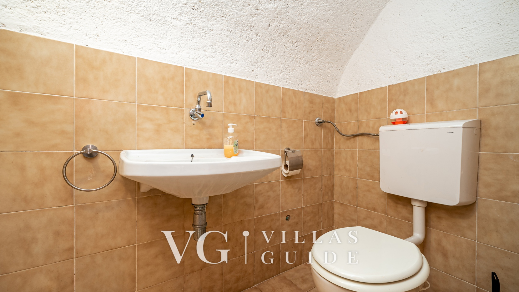 Holiday home  Katarina with pool Guest toilet