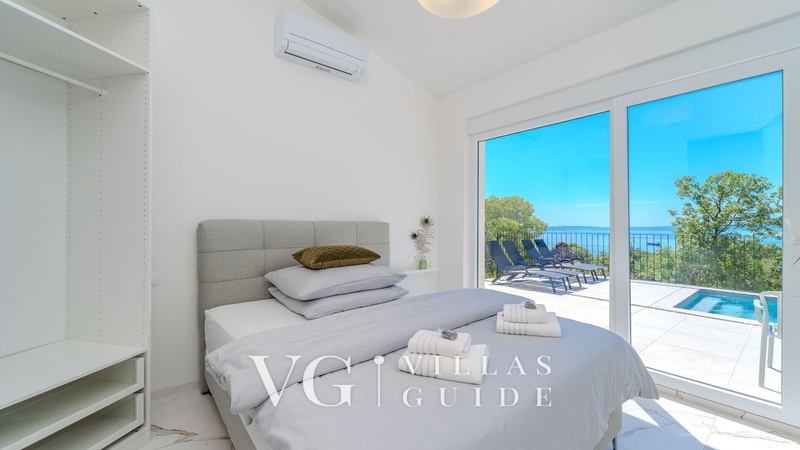 Villa Green Wave Camera da letto