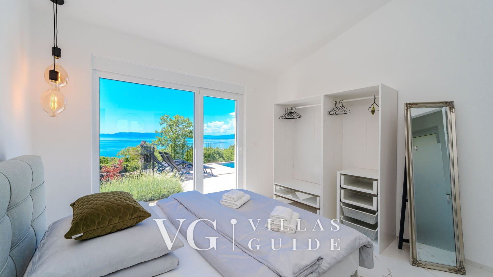 Villa Green Wave Camera da letto