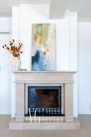 Villa Rabella – private luxury villa Croatia island Dnevni boravak