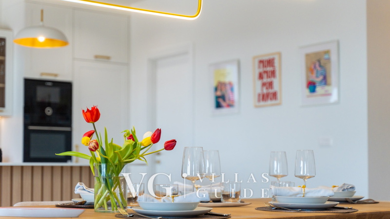 Villa Rabella – private luxury villa Croatia island Kuhinja