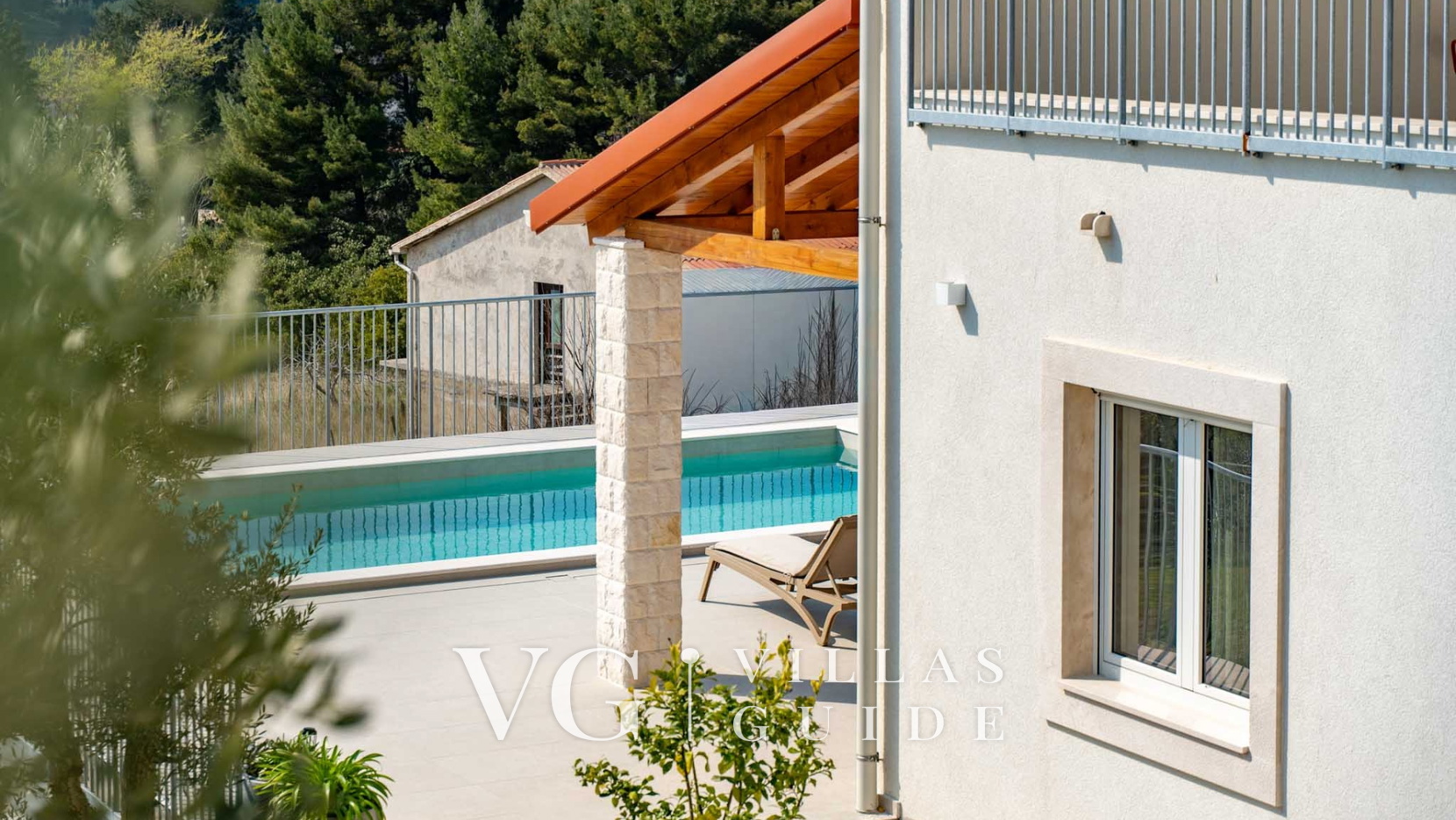 Villa Rabella – private luxury villa Croatia island Dvorište i vanjski dio objekta