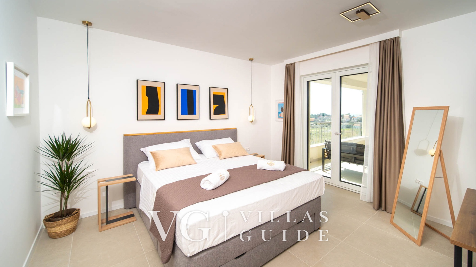 Villa Rabella – private luxury villa Croatia island Spavaća soba