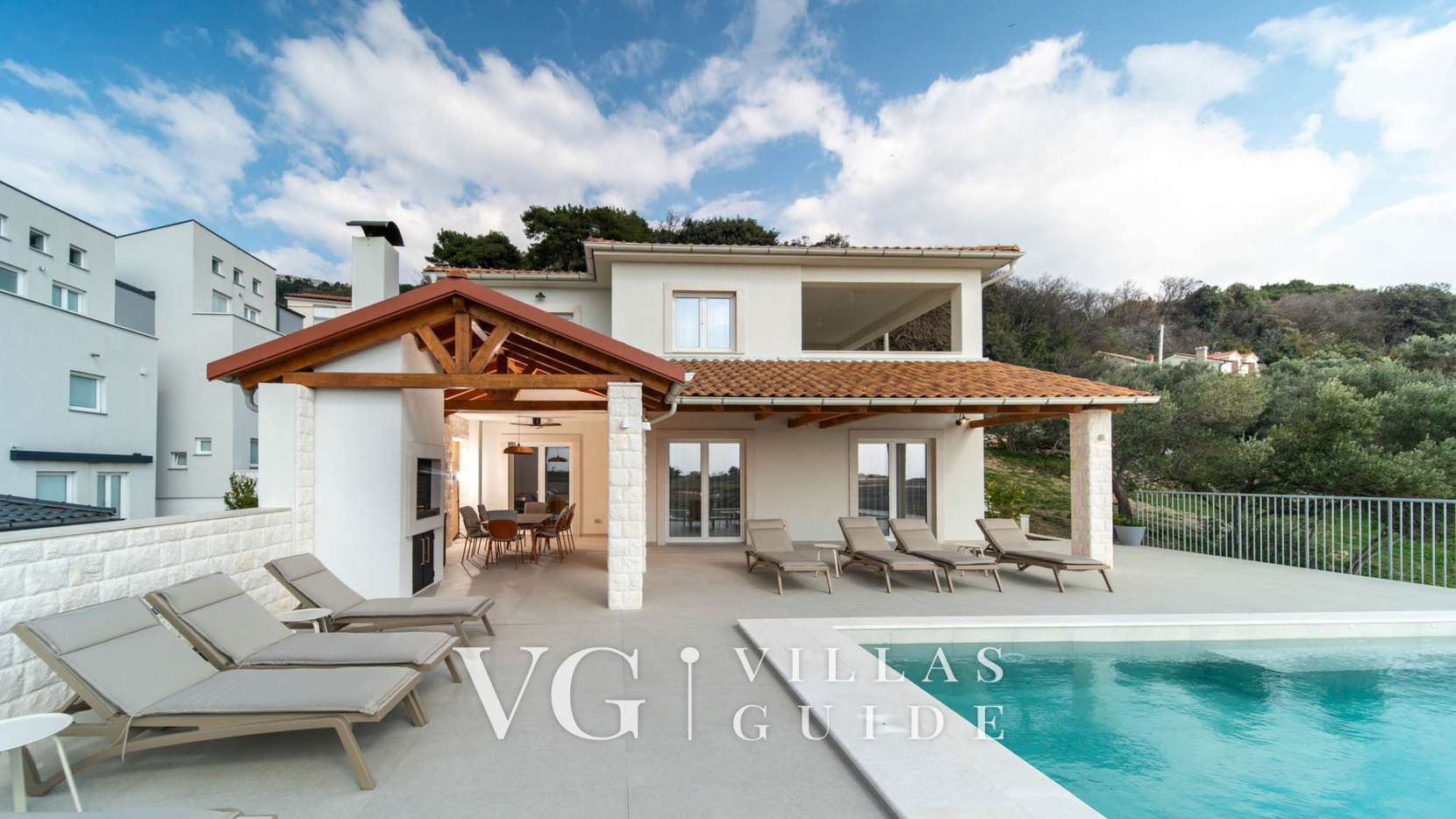 Villa Rabella Garden and property exterior