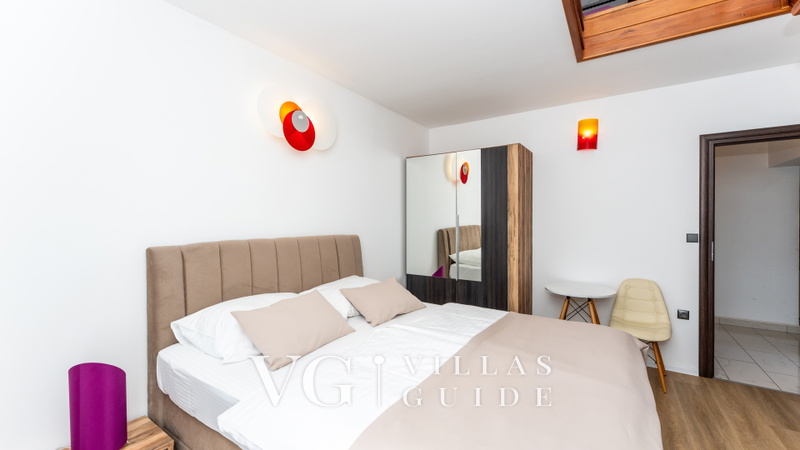 Villa Happiness pool&Wellness Opatija Camera da letto