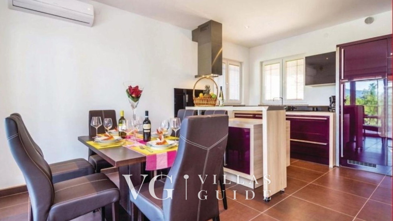 Villa Happiness pool&Wellness Opatija Kitchen