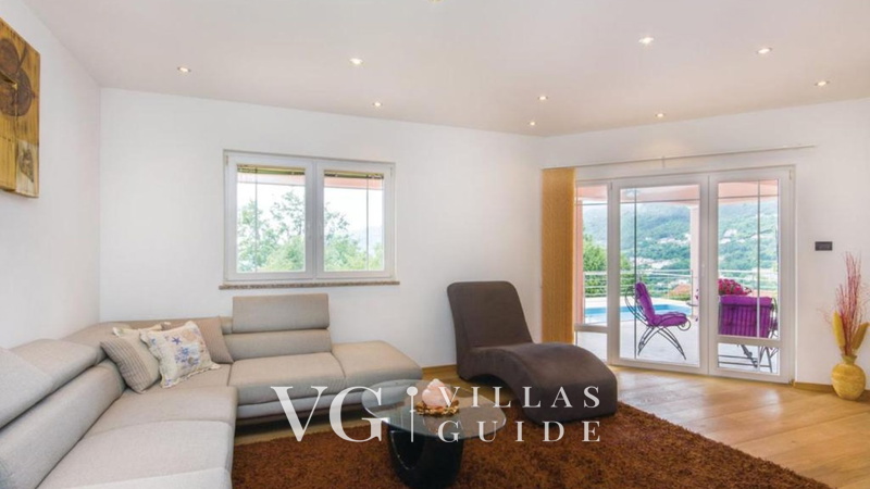 Villa Happiness pool&Wellness Opatija Living room