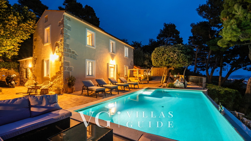 Villa Pantovcak with stunning views