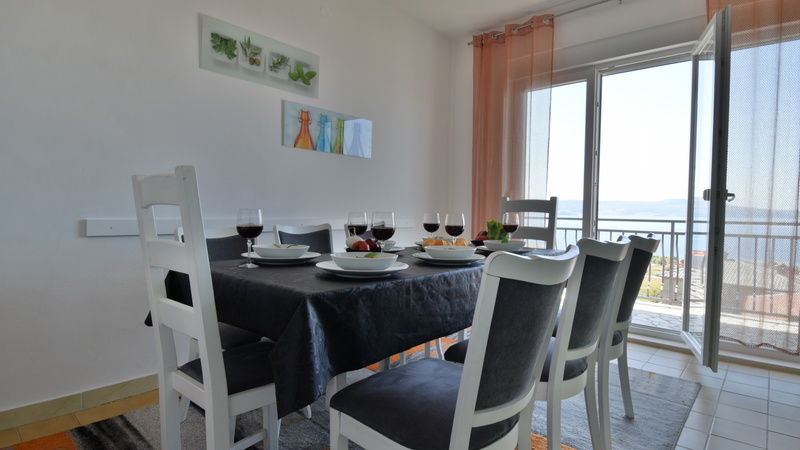 Apartman Adriana with panoramic sea view