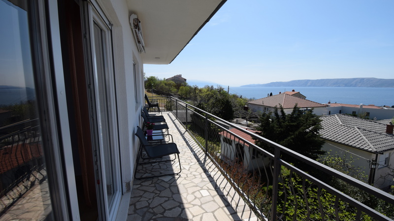 Apartman Adriana with panoramic sea view