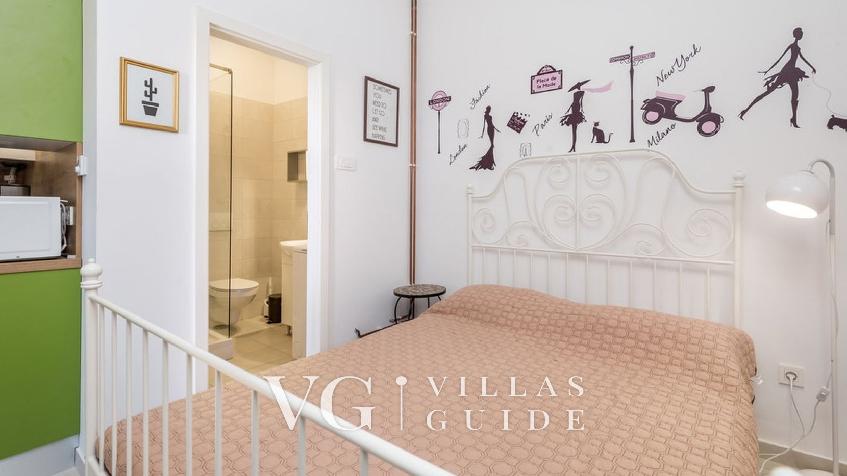 Studio apartment for a city break Camera da letto