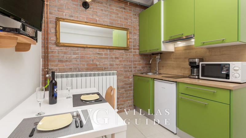 Studio apartment for a city break Cucina