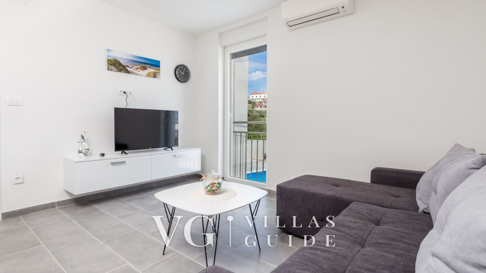 Villa Rab Paradise pool Rab Dnevni boravak