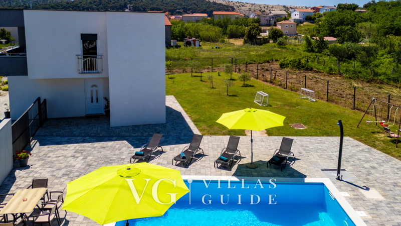 Villa Rab Paradise Piscina