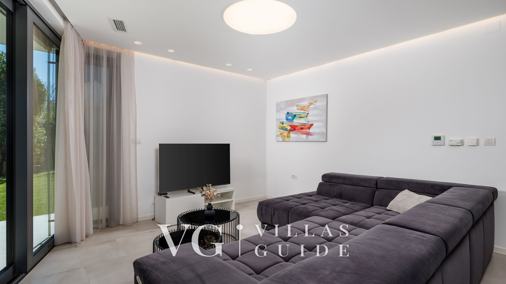 Villa Ursula - Luxury Apartment 1 Wohnzimmer