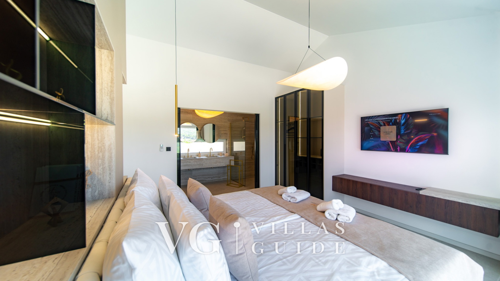 Villa Lucija Loparia pool&welness Rab Spavaća soba