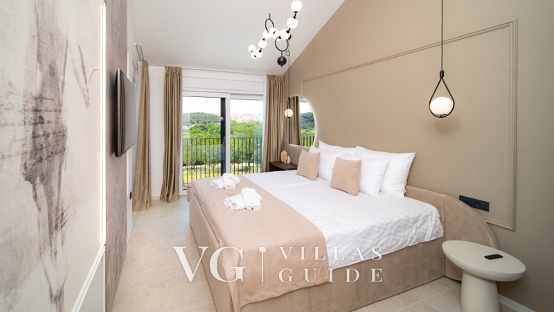 Villa Lucija Loparia pool&welness Rab Spavaća soba