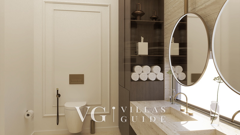 Villa Lucija Loparia pool&welness Rab Kupaonica