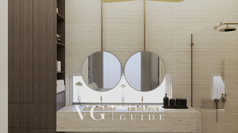 Villa Lucija Loparia pool&welness Rab Kupaonica