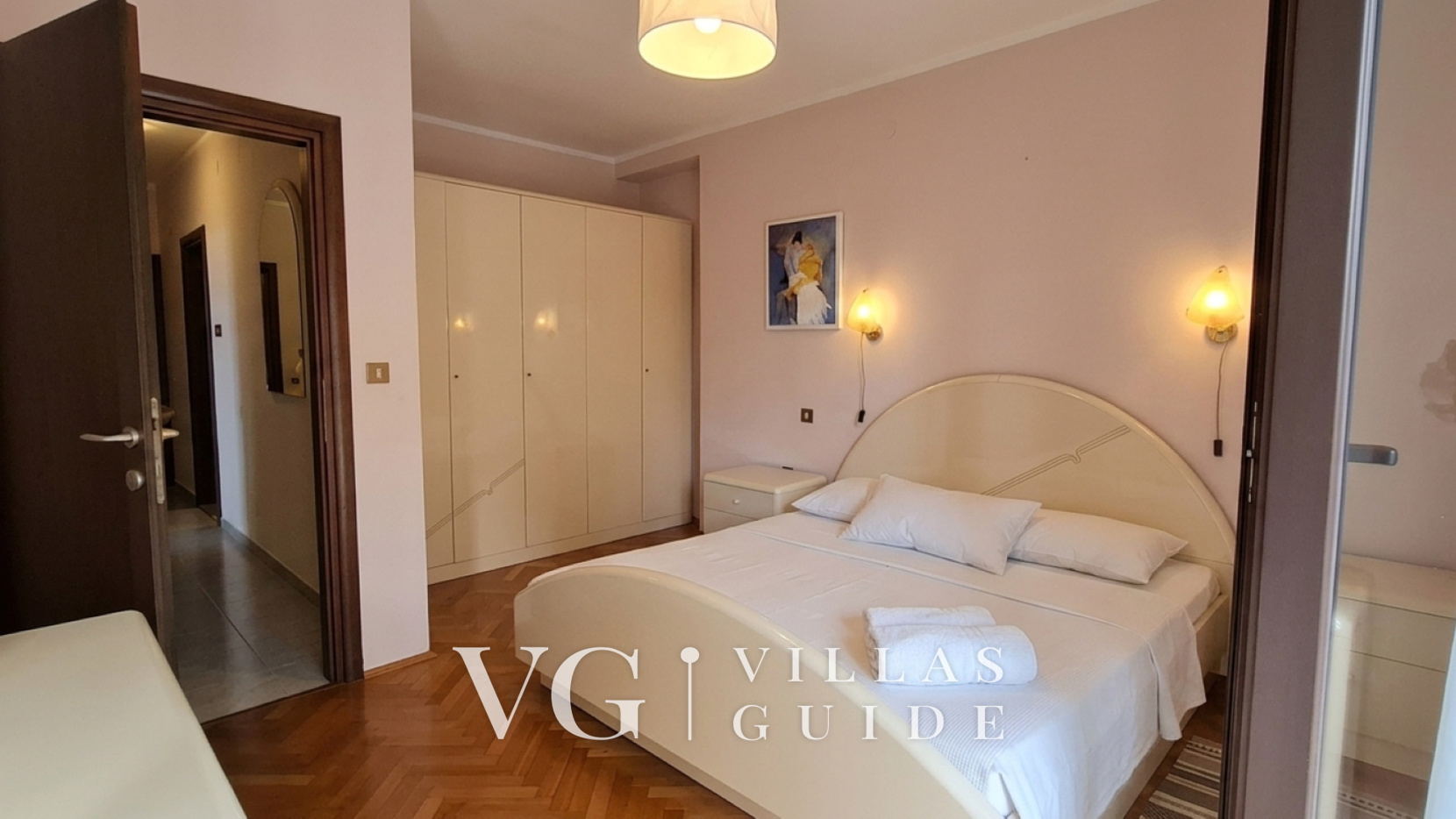 Holiday home Sparks- sea view villa with pool Camera da letto