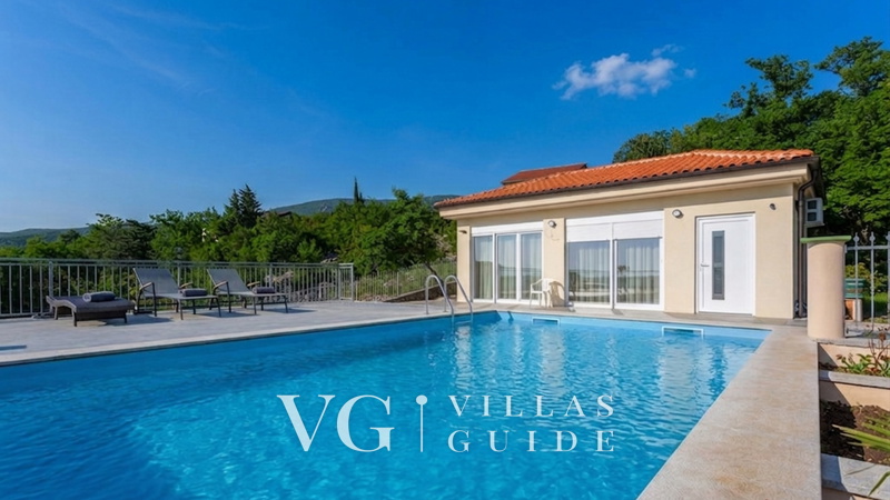 Holiday home Sparks- sea view villa with pool