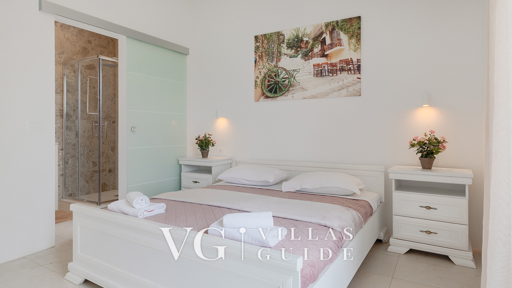 Villa Angelina - Hrboki Schlafzimmer