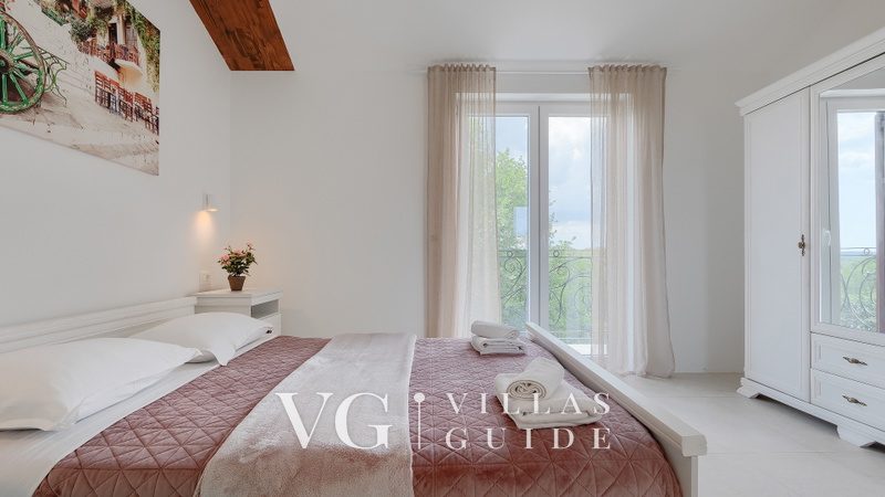 Villa Angelina - Hrboki Schlafzimmer
