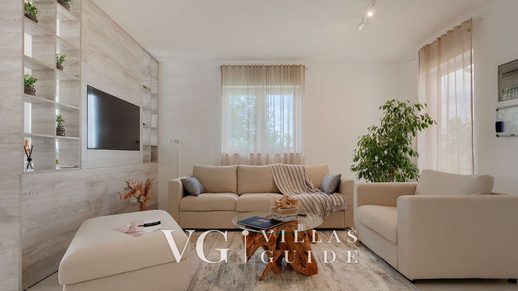 Villa Angelina - Hrboki Wohnzimmer